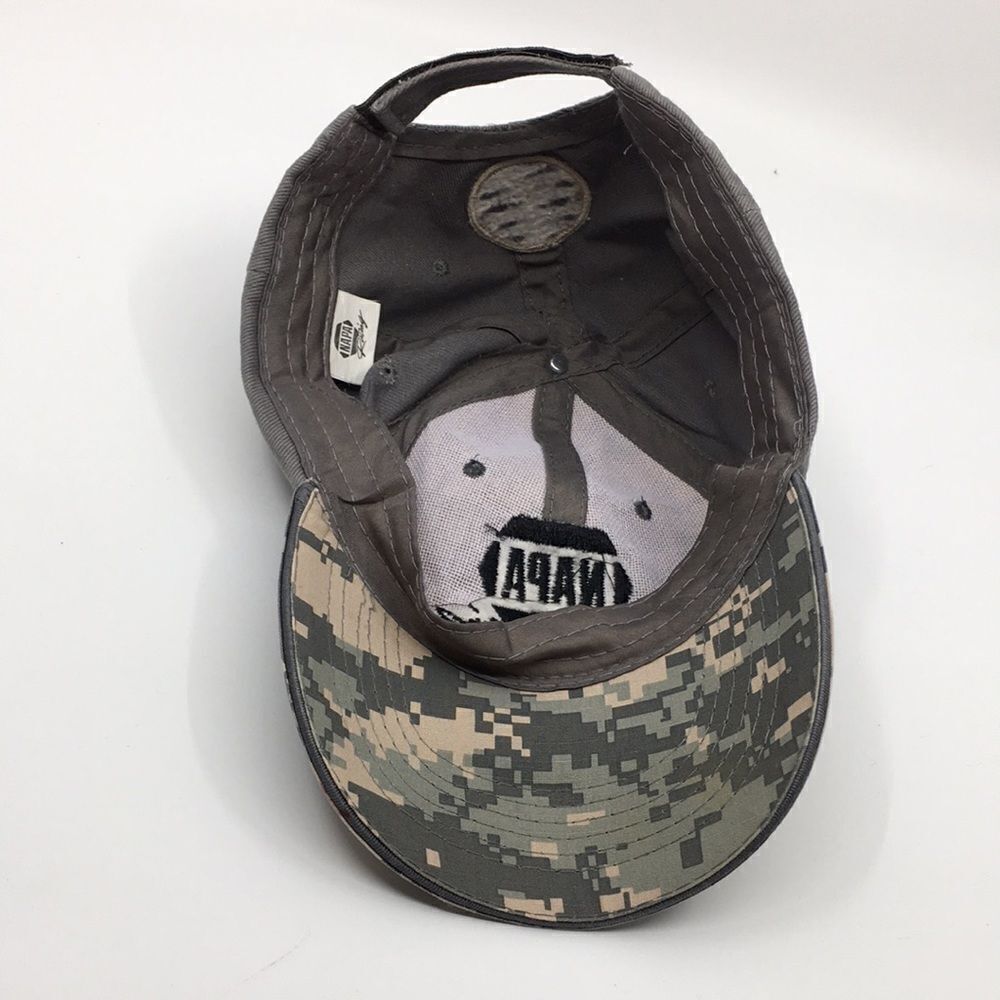 NAPA Racing Digital Camo Hat Baseball Cap with hook and loop backstrap - Picture 11 of 16